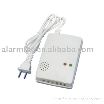 Wired or wireless gas detector